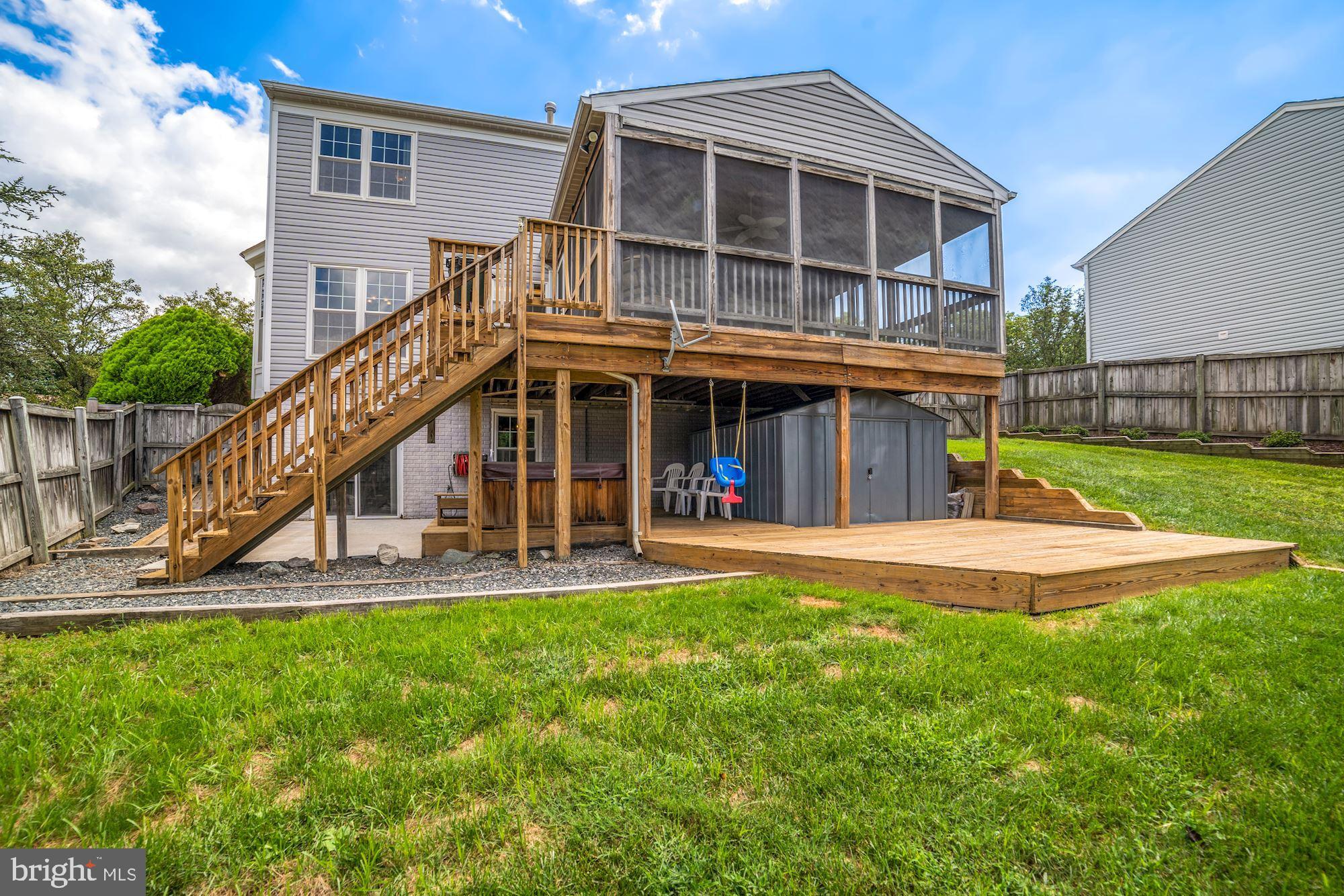 1891 Rutledge Court Severn, MD 21144 - Photo 43 of 49 Screen Porch with access to backyard