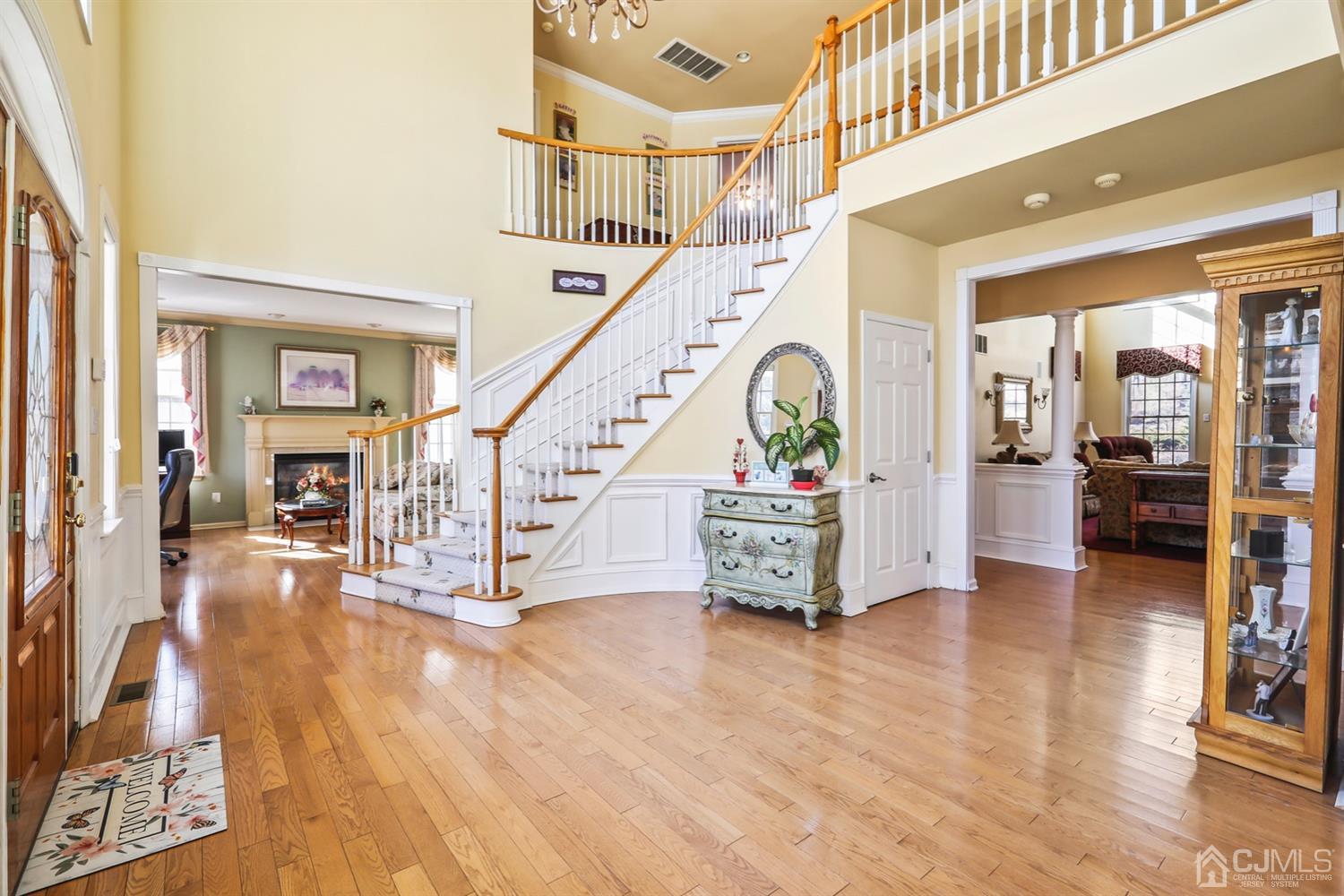 102 Bennett Road Old Bridge, NJ 07747 - Photo 3 of 33 a view of entryway and hall with wooden floor