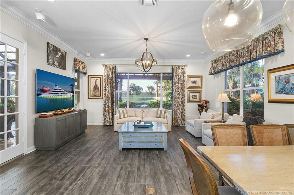 2109 Southeast Talbot Place Stuart, FL 34997 - Photo 13 of 59 Family room just off the kitchen provides relaxation and open entertaining space