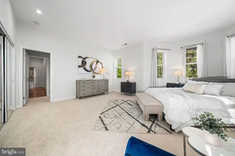 a room with furniture and window