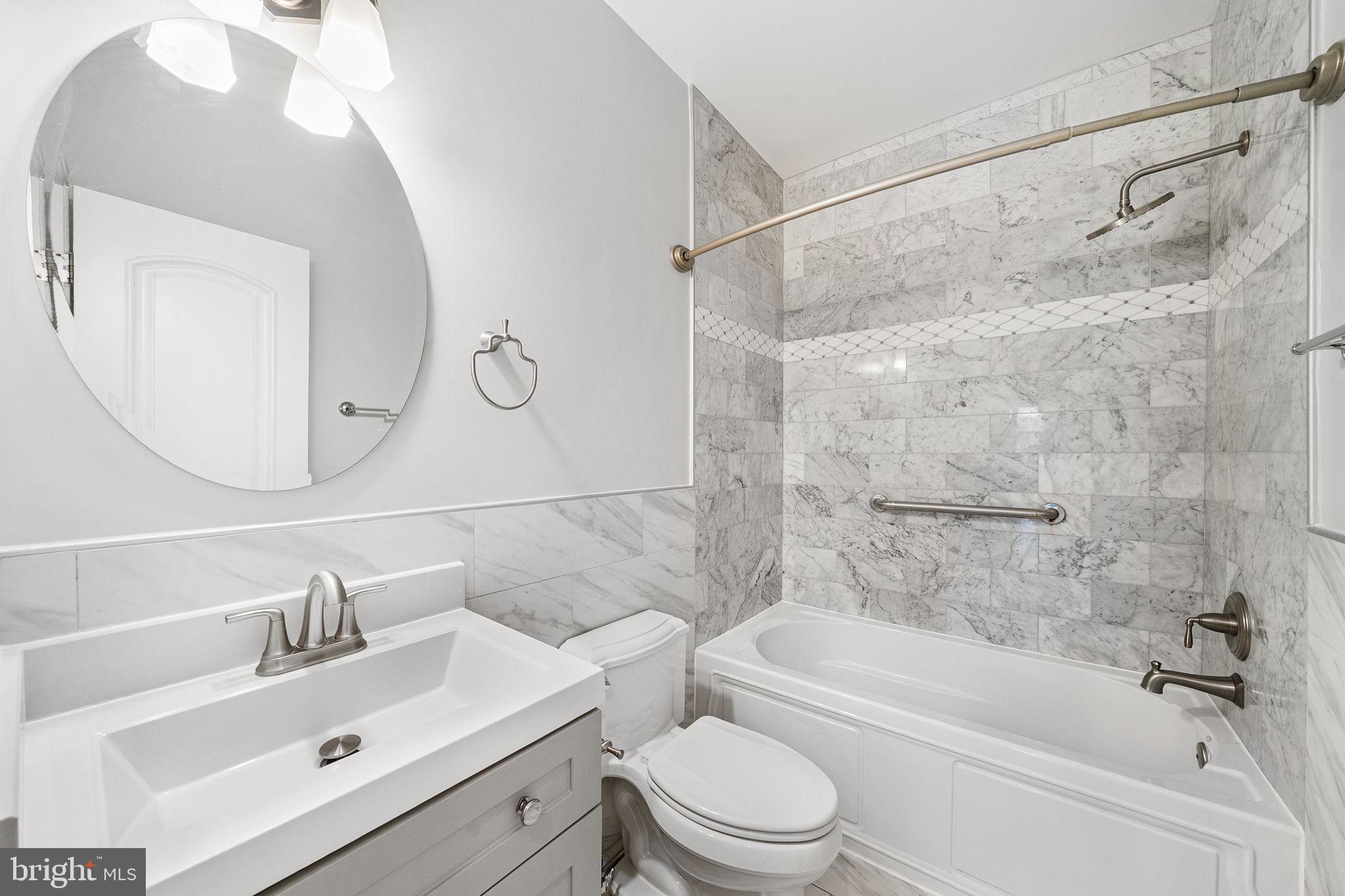 656 9th Street Northeast Washington, DC 20002 - Photo 36 of 56 Upstairs Hall Bath