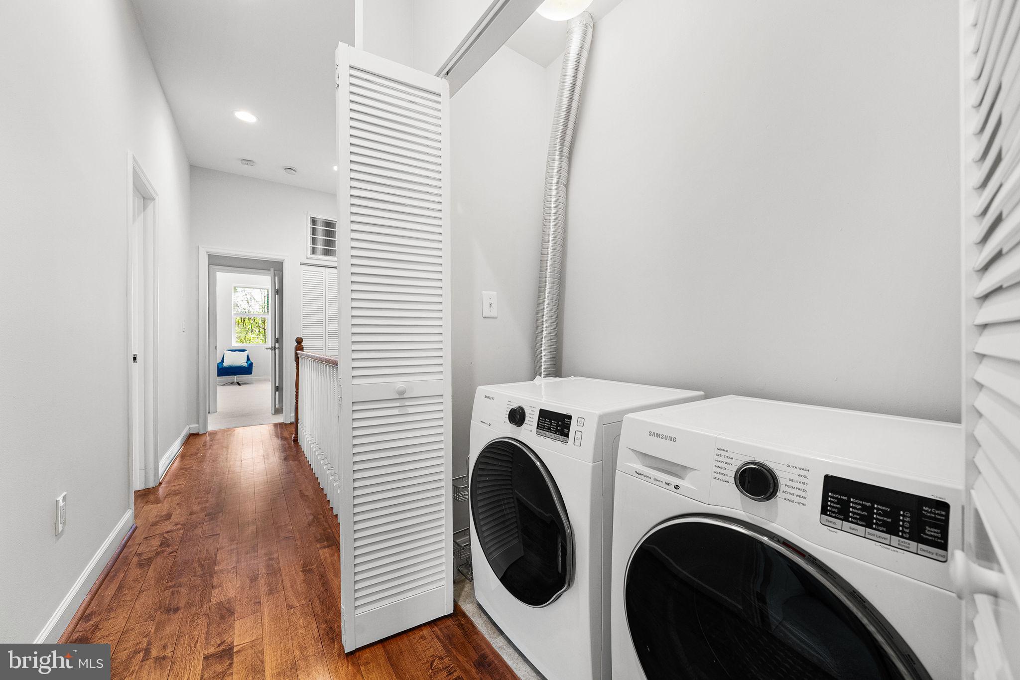 656 9th Street Northeast Washington, DC 20002 - Photo 37 of 56 Upstairs Washer/Dryer