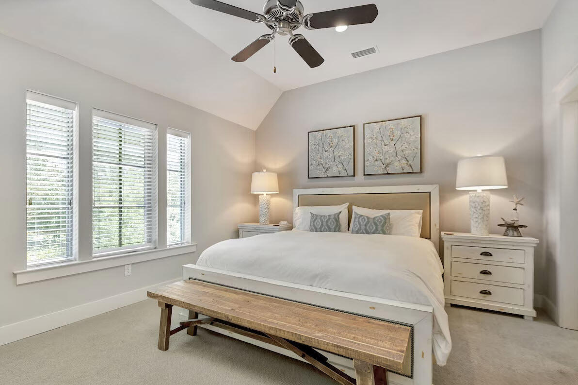 12 Cypress Circle Santa Rosa Beach, FL 32459 - Photo 7 of 33 a bedroom with a bed and a window