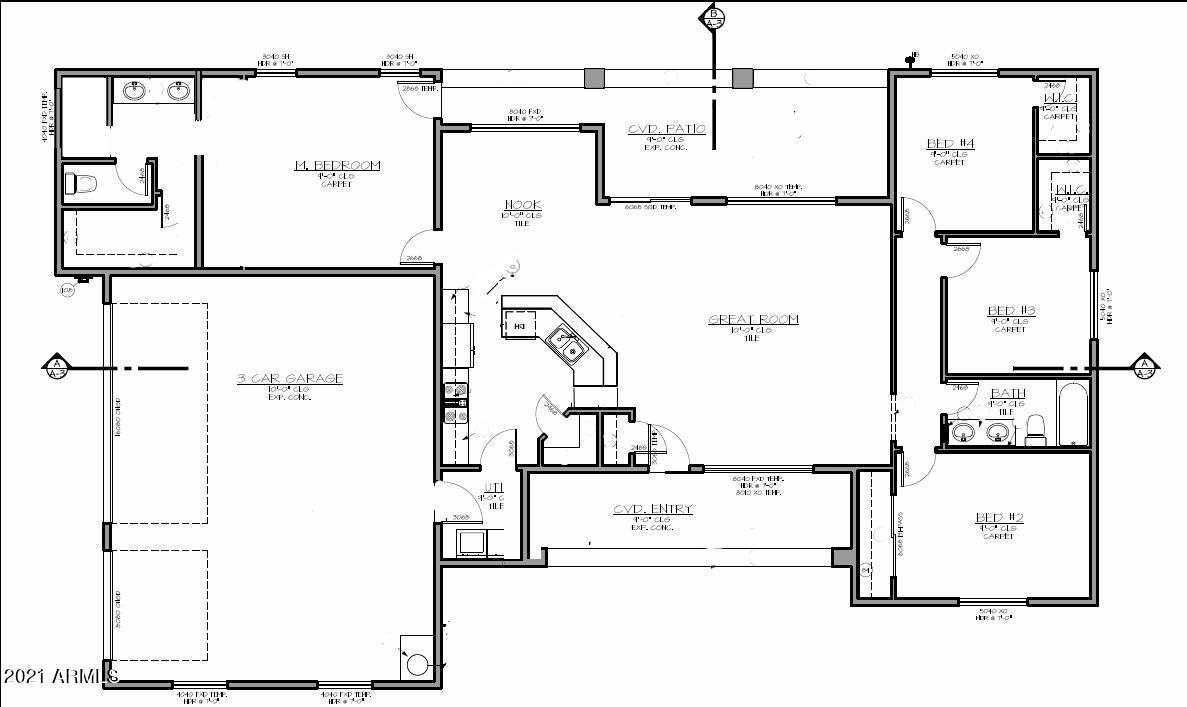 422 South Sun Road Apache Junction, AZ 85119 - Photo 11 of 11 Johnny Austin - Floor Plan