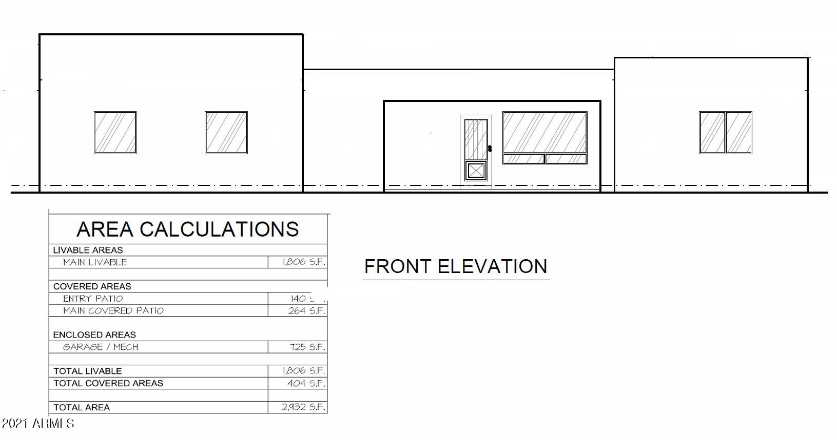 422 South Sun Road Apache Junction, AZ 85119 - Photo 9 of 11 Johnny Austin - Front Elevation
