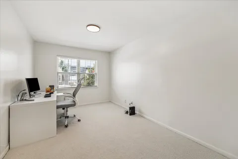 a view of a workspace with a window