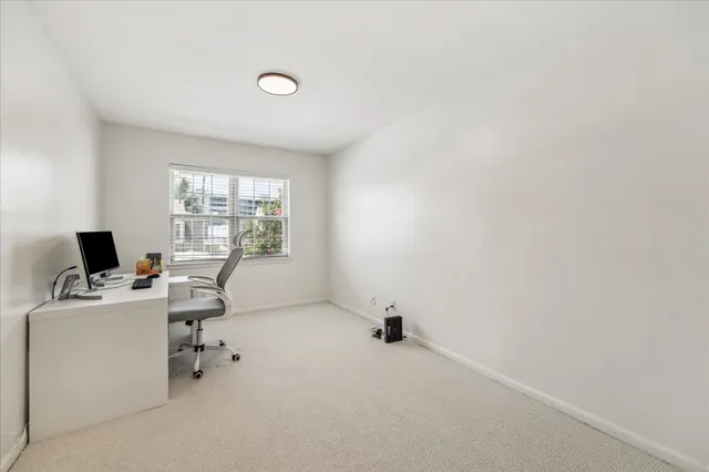 a view of a workspace with a window