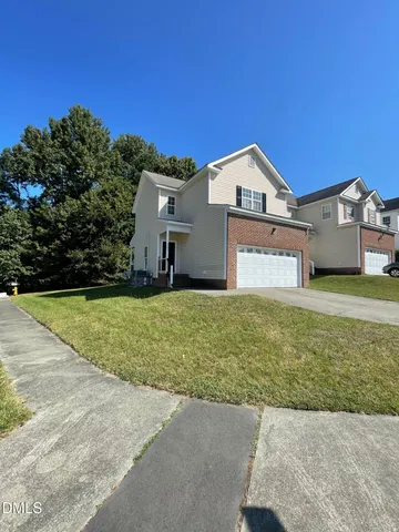 a house view with a outdoor space