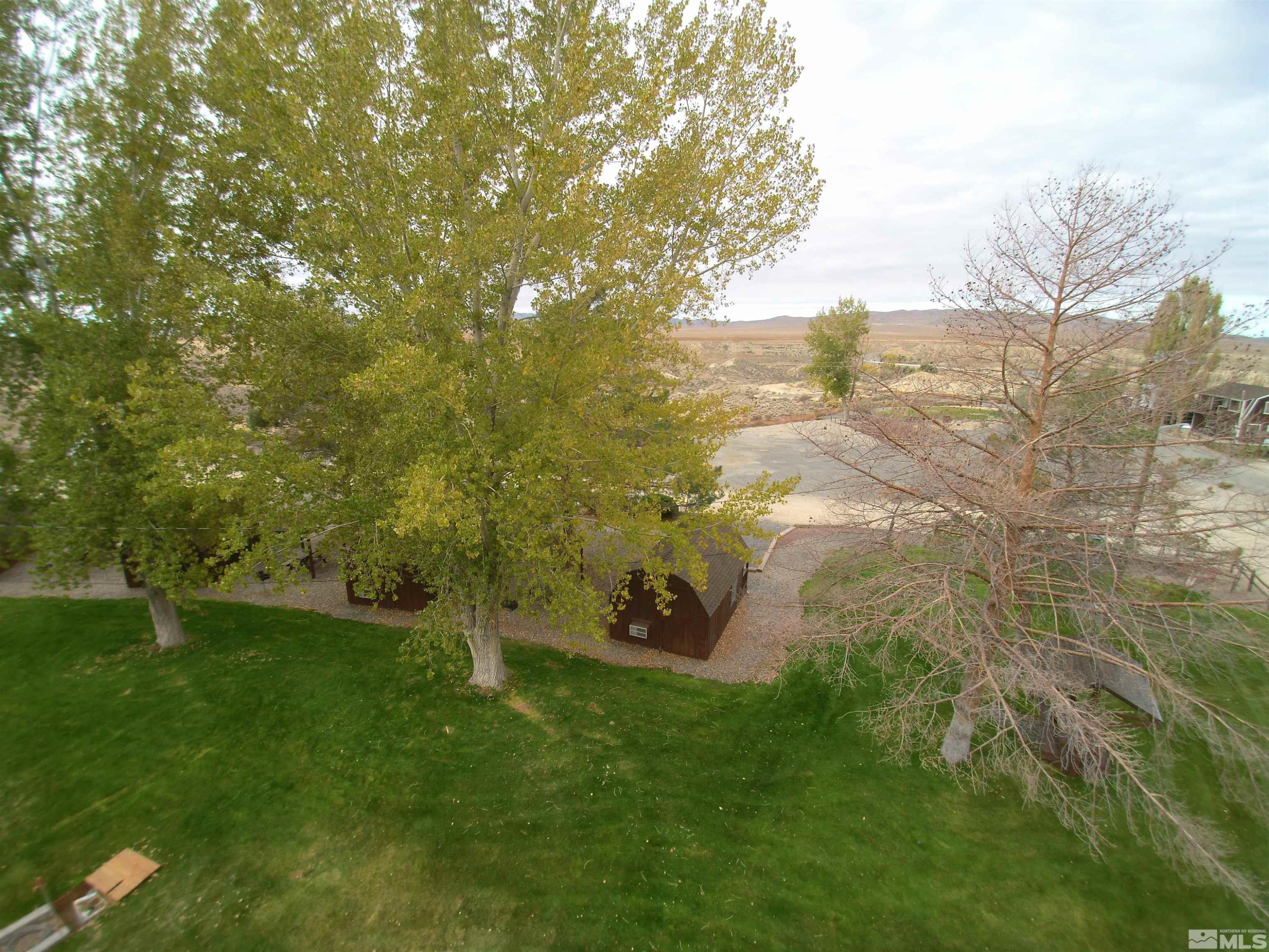 21865 Chimney Creek Road, Unit 6 Lovelock, NV 89419 - Photo 25 of 28 a view of a big yard with large trees