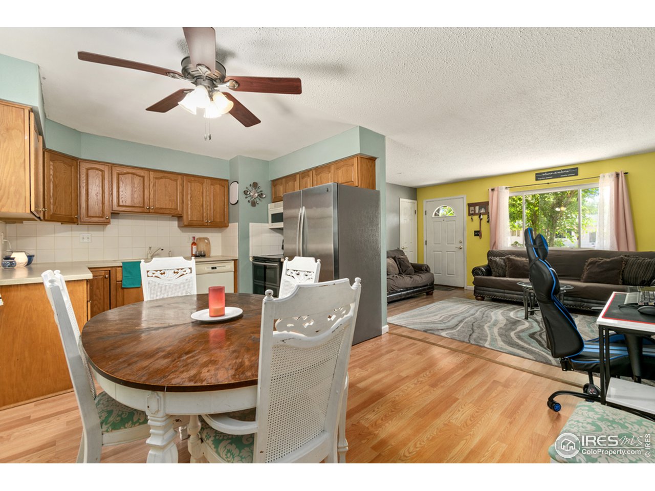 1803 30th Street Road Greeley, CO 80631 - Photo 5 of 10 Eat-in Kitchen with SS refrigerator