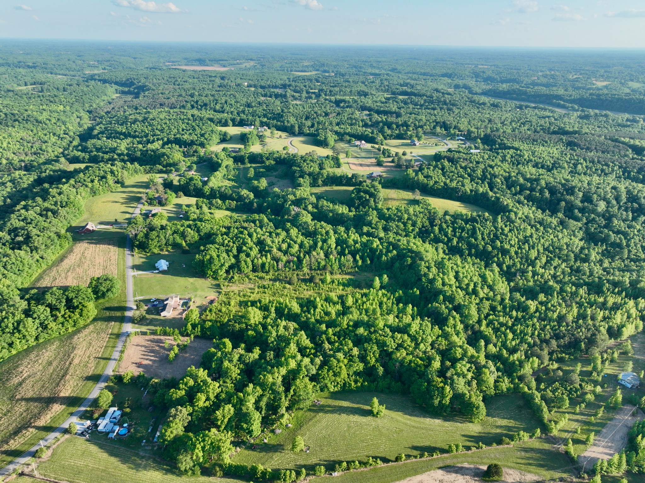497 Rascal Town Road Loretto, TN 38469 - Photo 12 of 30 an aerial view of residential houses with outdoor space and trees