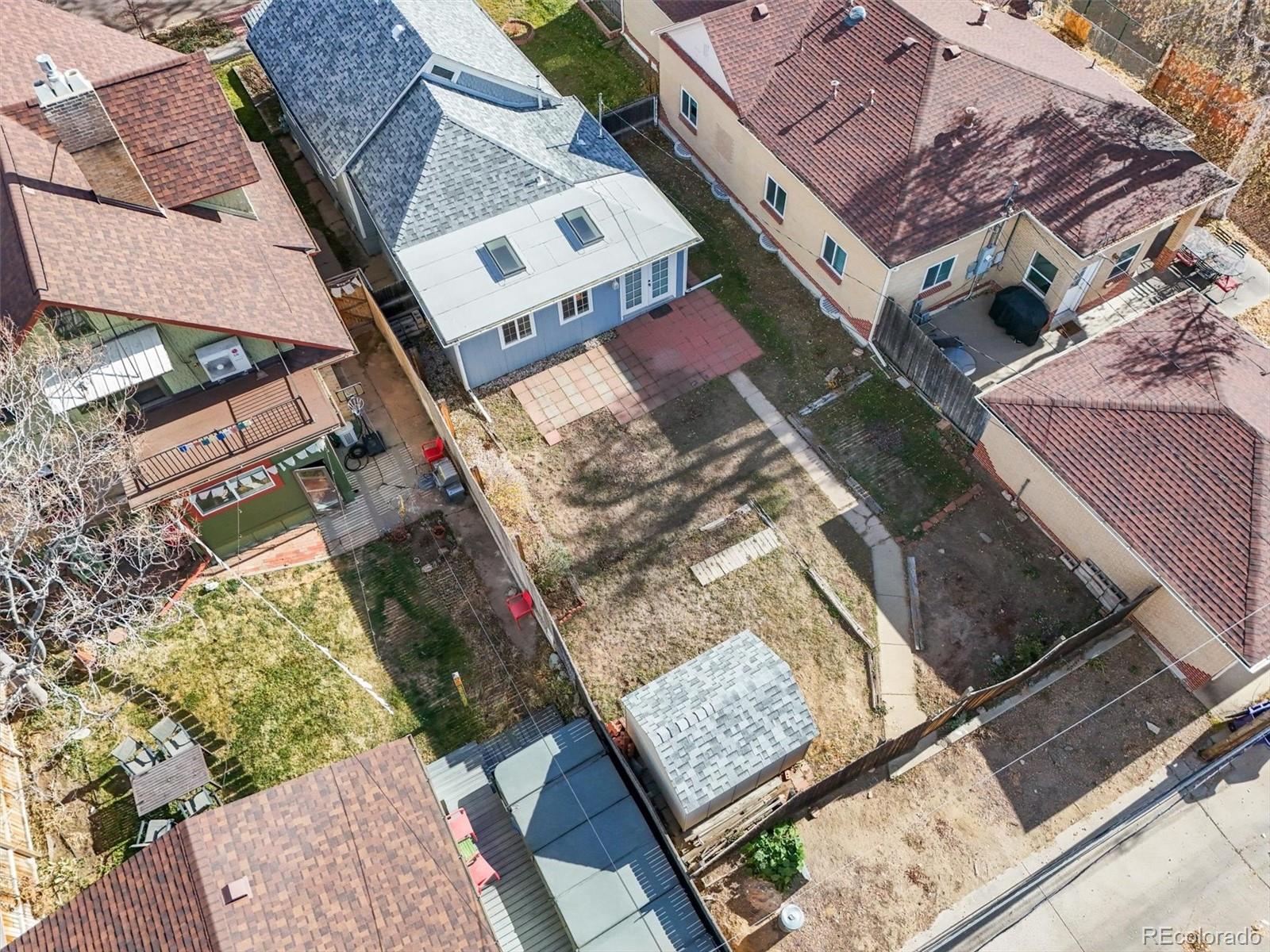 4551 Utica Street Denver, CO 80212 - Photo 26 of 32 an aerial view of a house with outdoor space