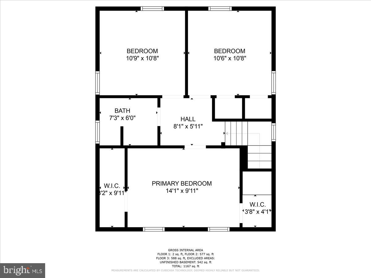 2530 East County Line Road Ardmore, PA 19003 - Photo 24 of 27 Second floor plan