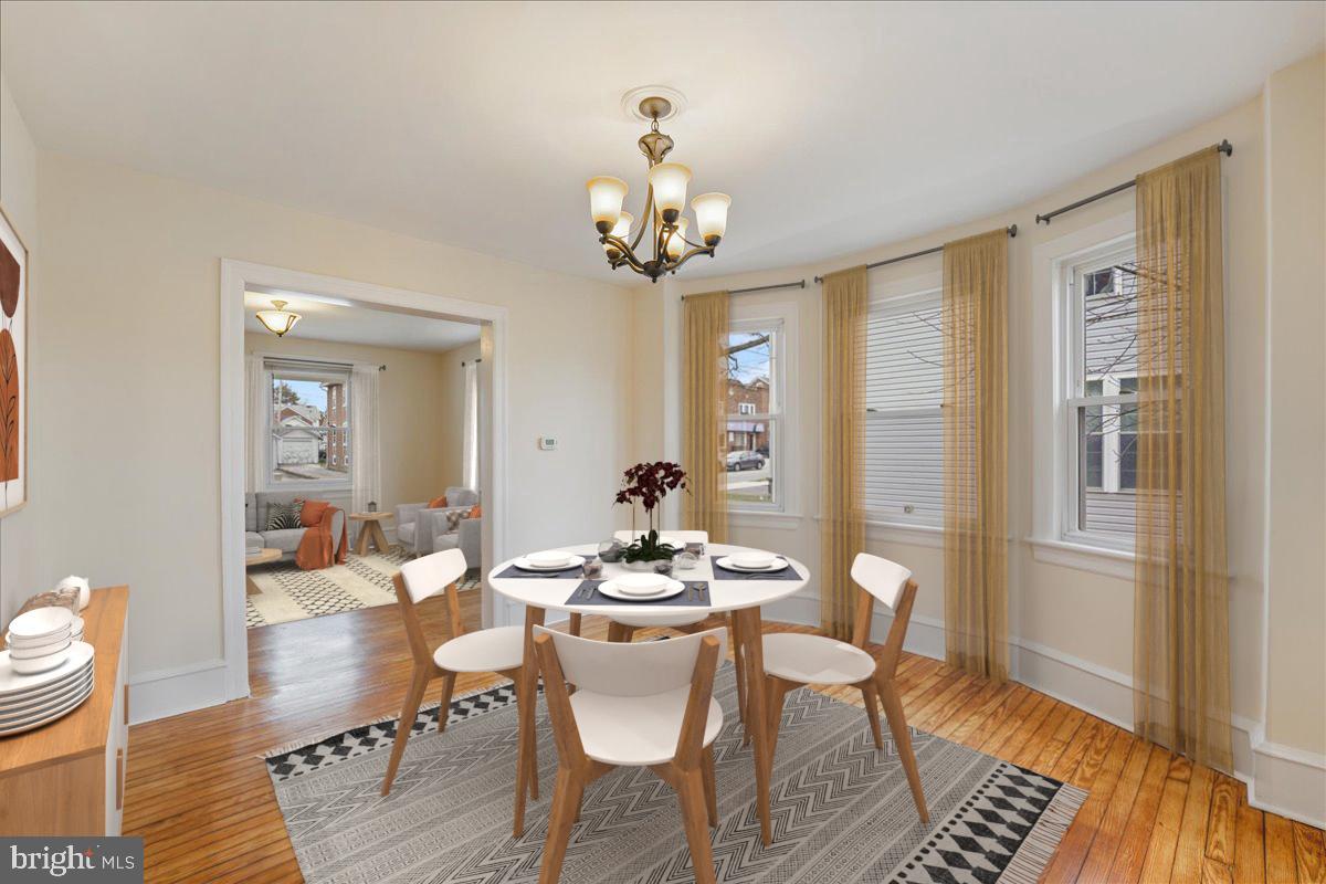 2530 East County Line Road Ardmore, PA 19003 - Photo 6 of 27 Virtually staged Dining room