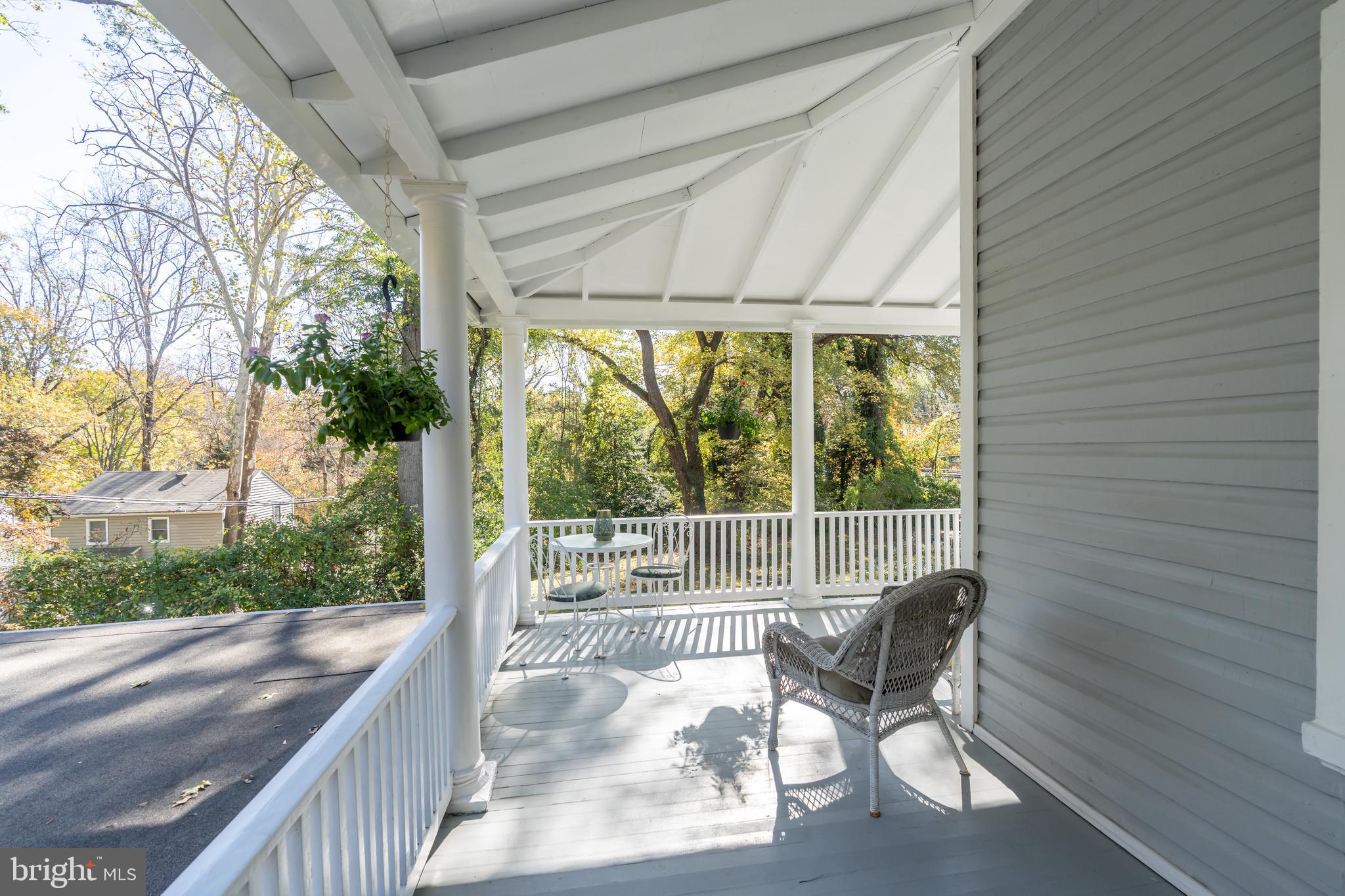 9809 Capitol View Avenue Silver Spring, MD 20910 - Photo 2 of 32 The wrap around porch leads to the front entrance