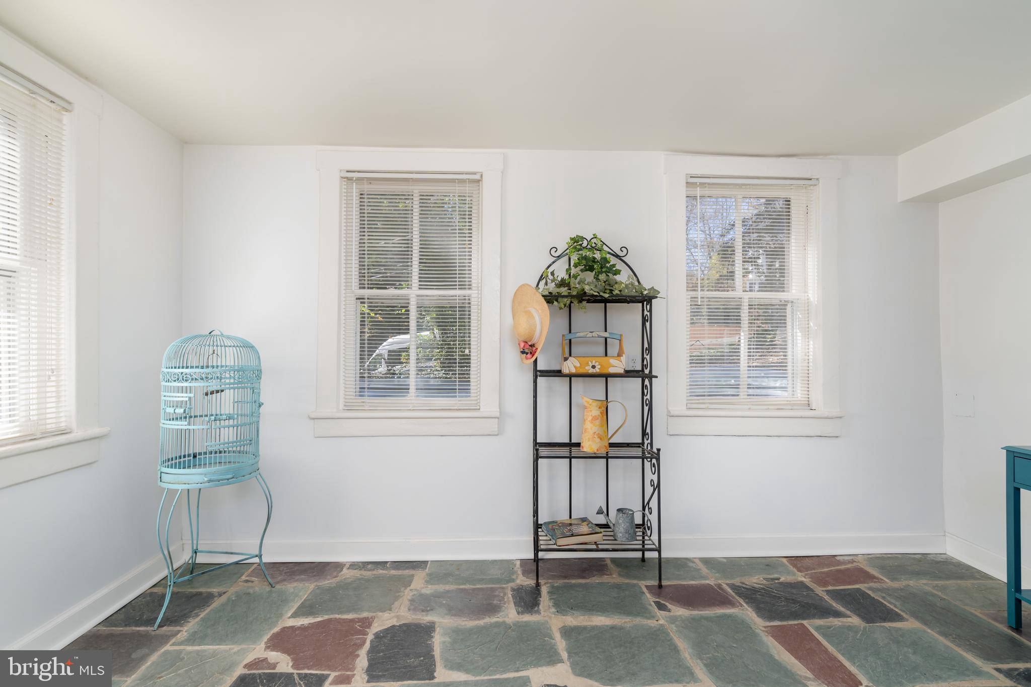 9809 Capitol View Avenue Silver Spring, MD 20910 - Photo 27 of 32 The Laundry/ work room has a slate floor and large