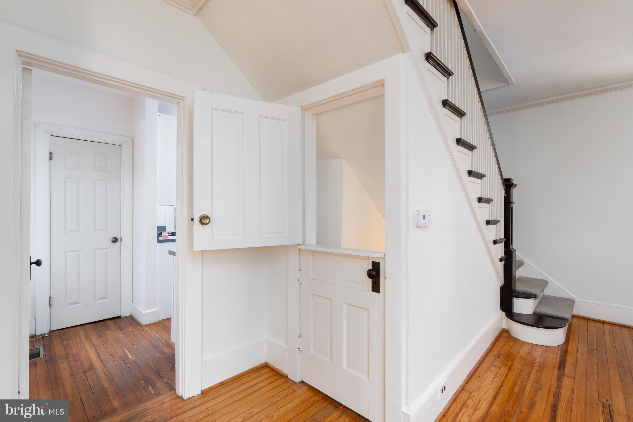 9809 Capitol View Avenue Silver Spring, MD 20910 - Photo 9 of 32 A custom Dutch door separates the main level from