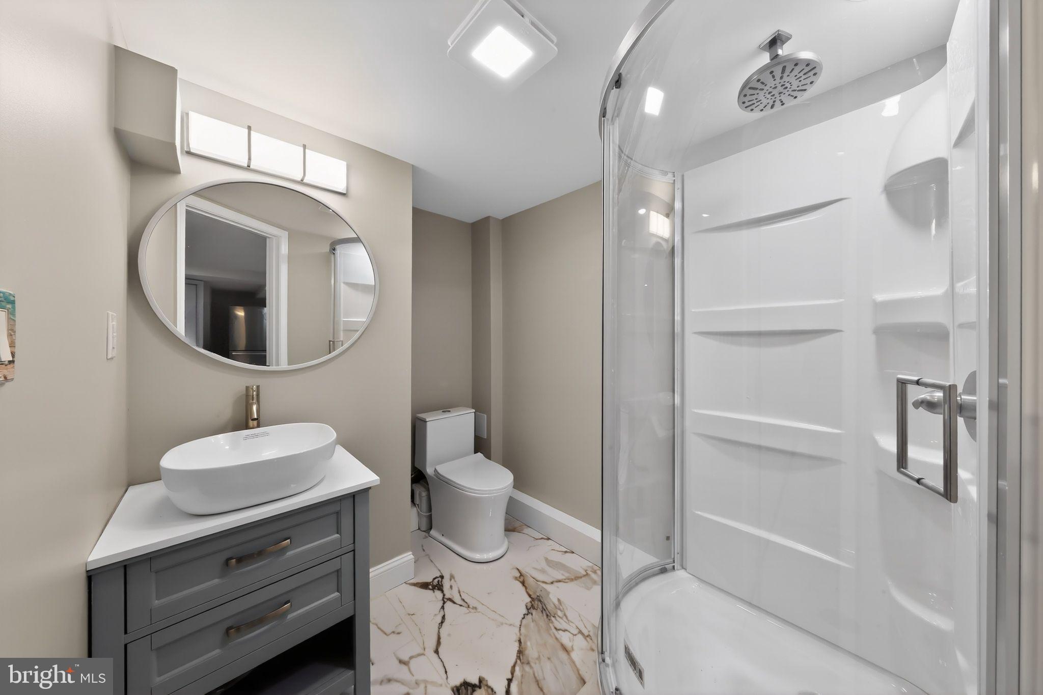 144 Plain Dealing Road Magnolia, DE 19962 - Photo 25 of 32 Modern bathroom with sleek finishes.