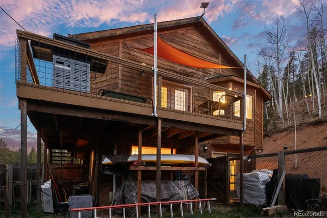 a view of a house with balcony