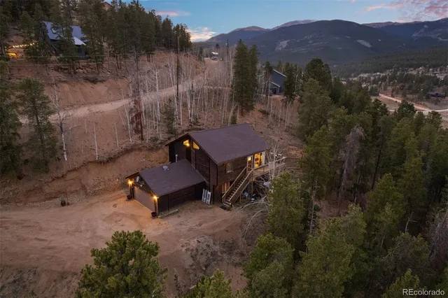 a view of a terrace with a yard