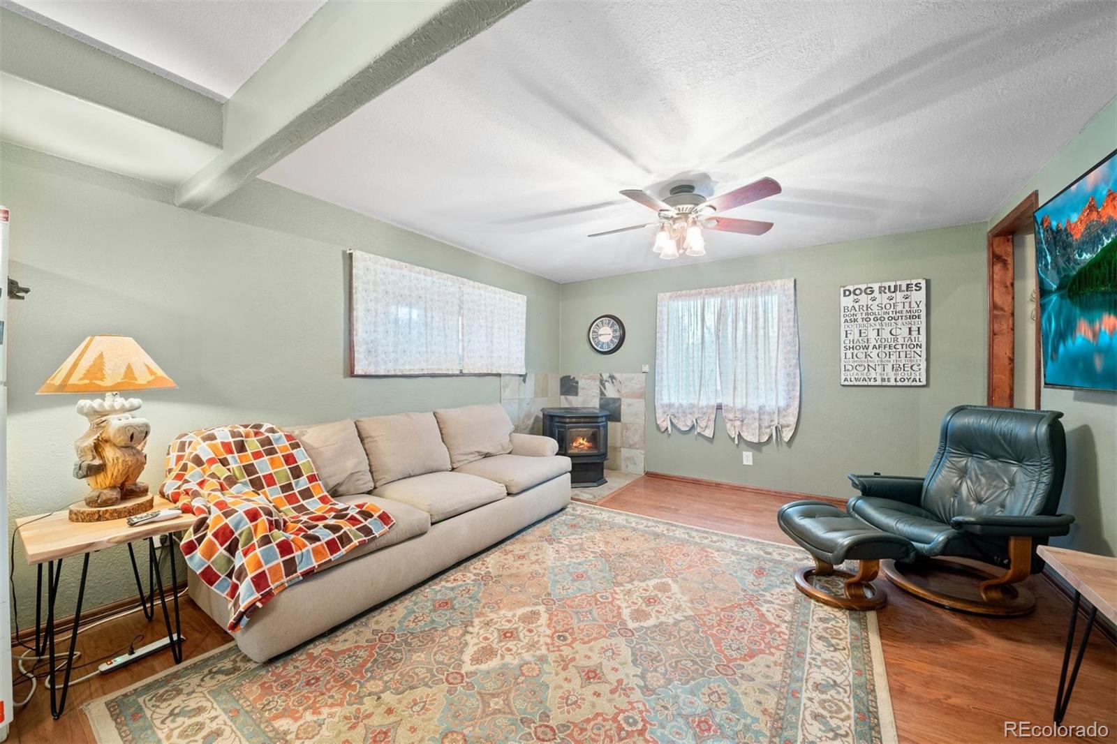609 Gold Flake Terrace Bailey, CO 80421 - Photo 7 of 47 a living room with furniture and a window