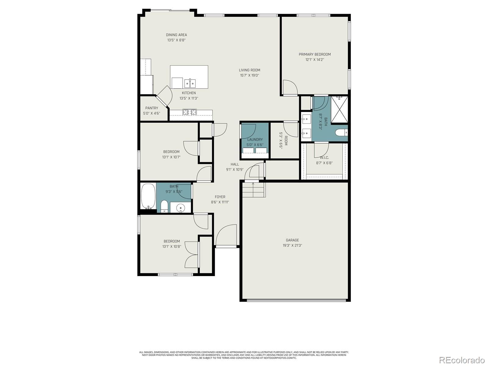 2226 Monte Vista Court Fort Lupton, CO 80621 - Photo 25 of 25 a picture of a floor plan