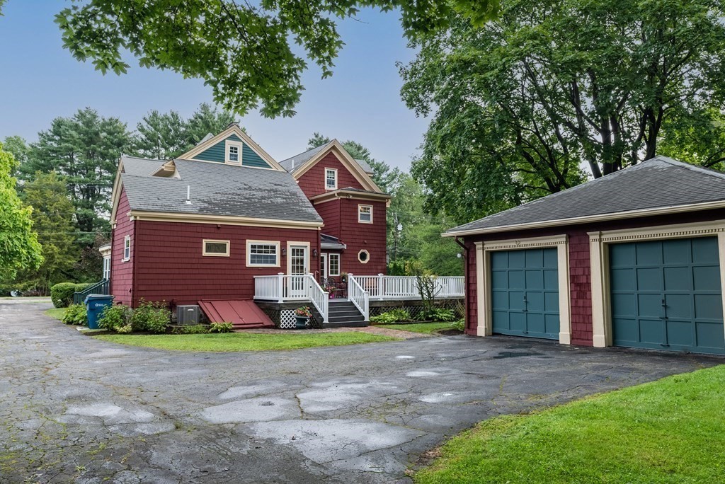 126 Chapman Street Canton, MA 02021 - Photo 39 of 42 a front view of a house with garden