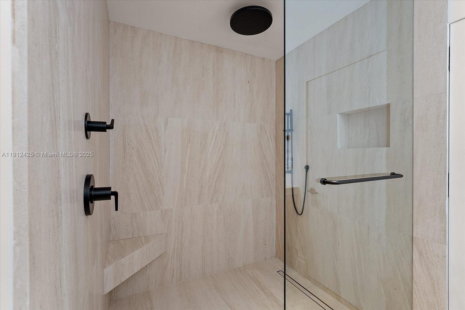 325 Gulf Road Key Biscayne, FL 33149 - Photo 32 of 51 a bathroom with a shower