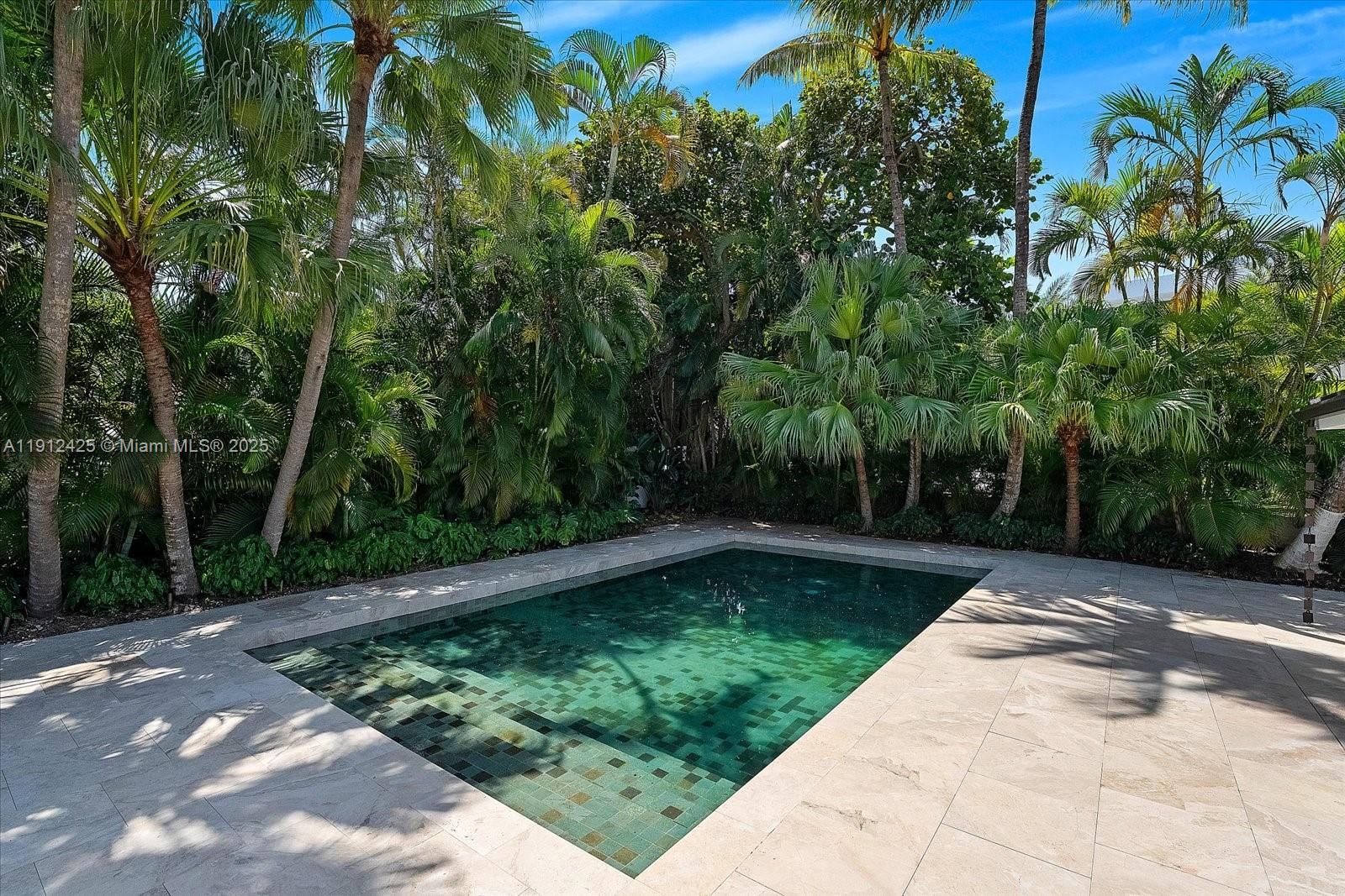 325 Gulf Road Key Biscayne, FL 33149 - Photo 43 of 51 a view of a backyard with green space