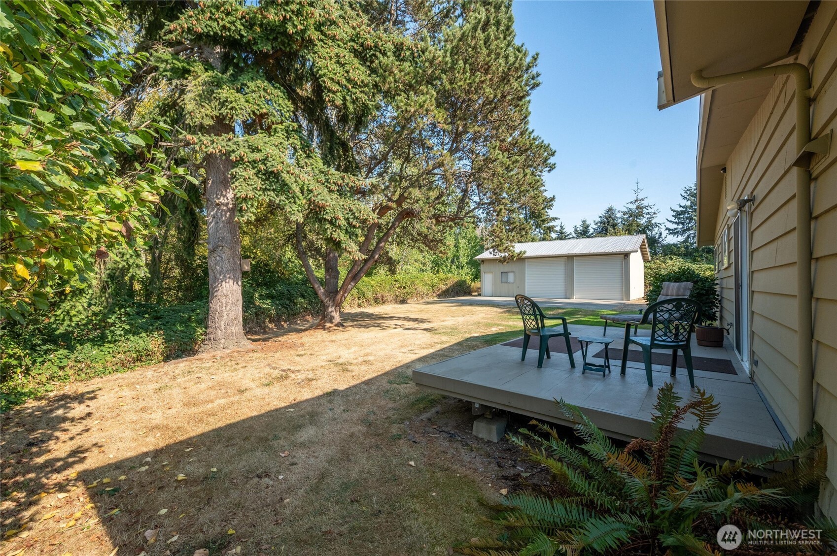 620 Telegraph Road Bellingham, WA 98226 - Photo 14 of 21 a view of a backyard with furniture