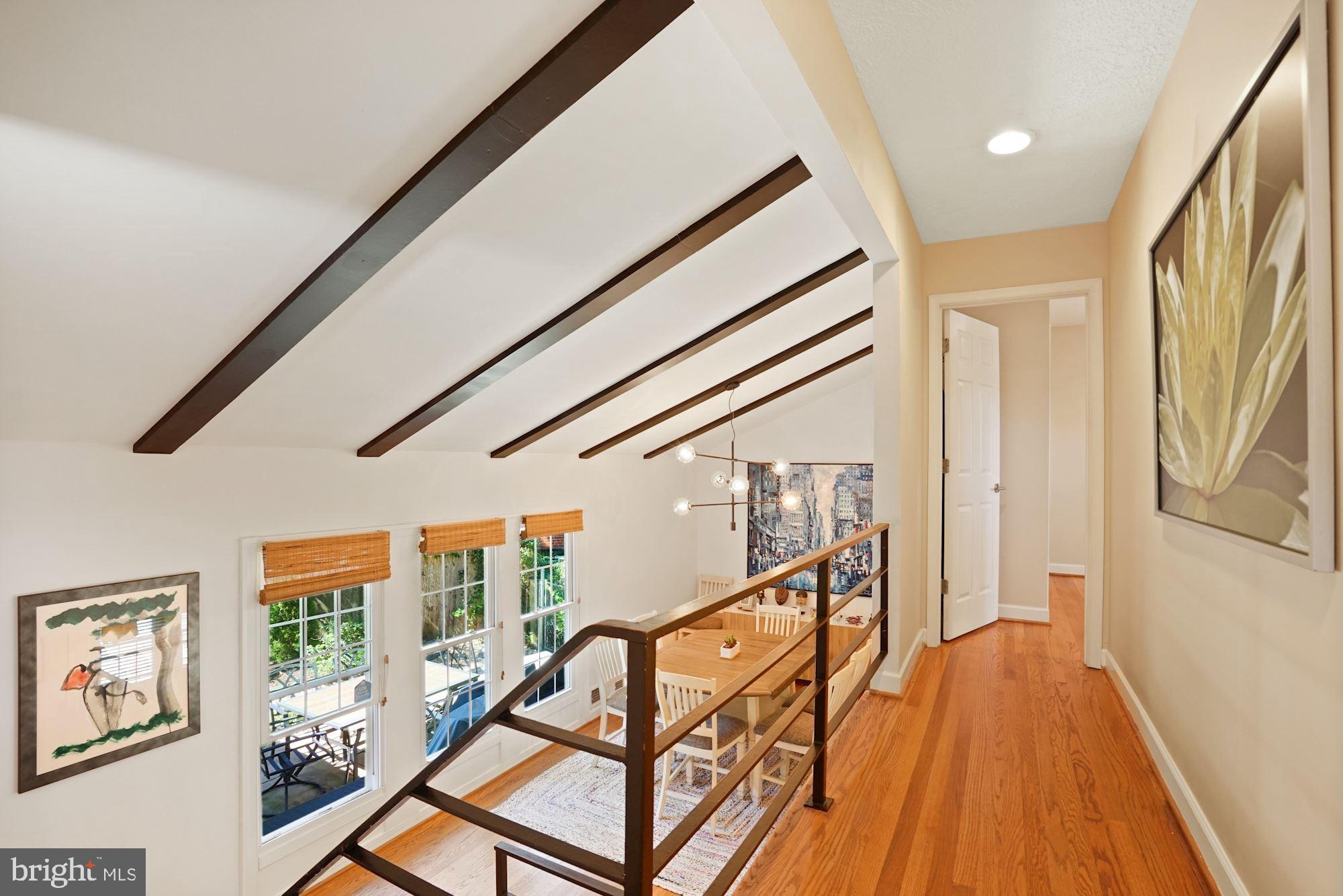 6329 Beryl Road Alexandria, VA 22312 - Photo 13 of 30 Vaulted ceiling from upstairs open hallway
