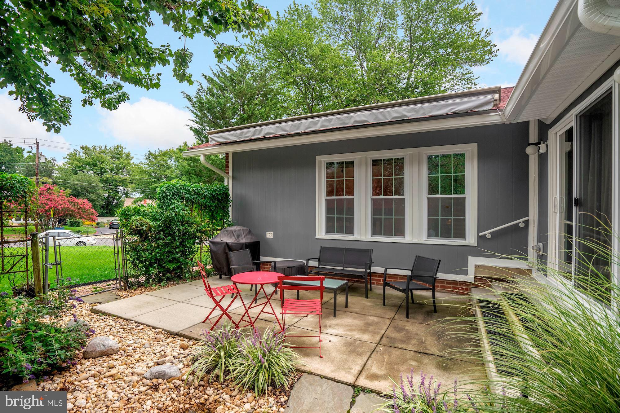 6329 Beryl Road Alexandria, VA 22312 - Photo 23 of 30 Fabulous patio with Sunsetter awning!