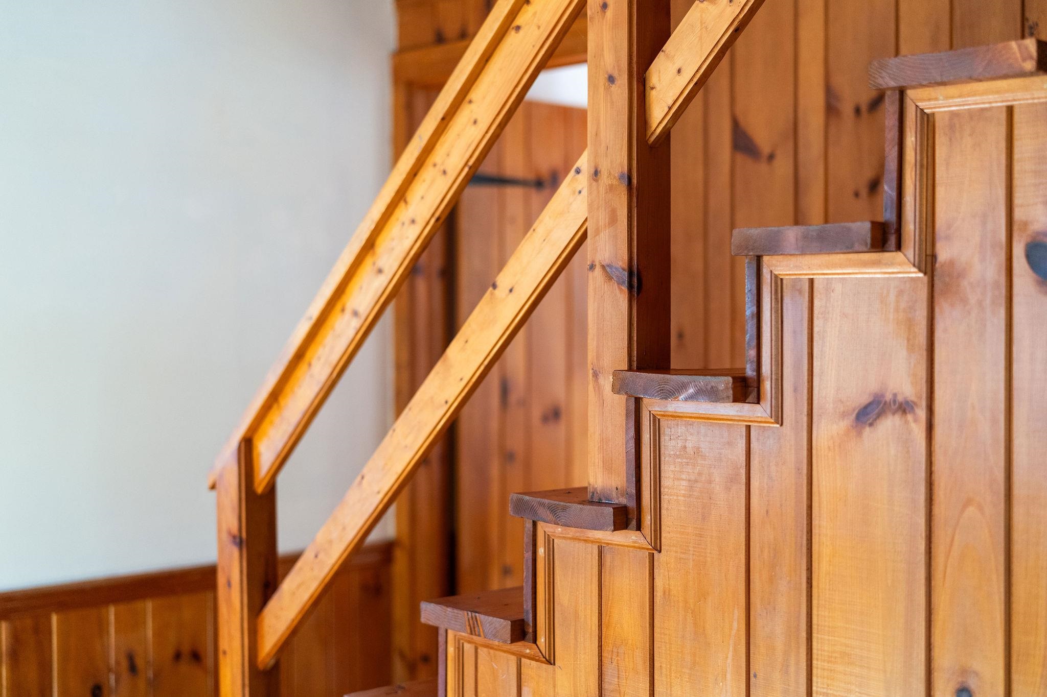 188 River Rdg Road Verona, VA 24482 - Photo 41 of 64 a view of staircase with railing and white walls