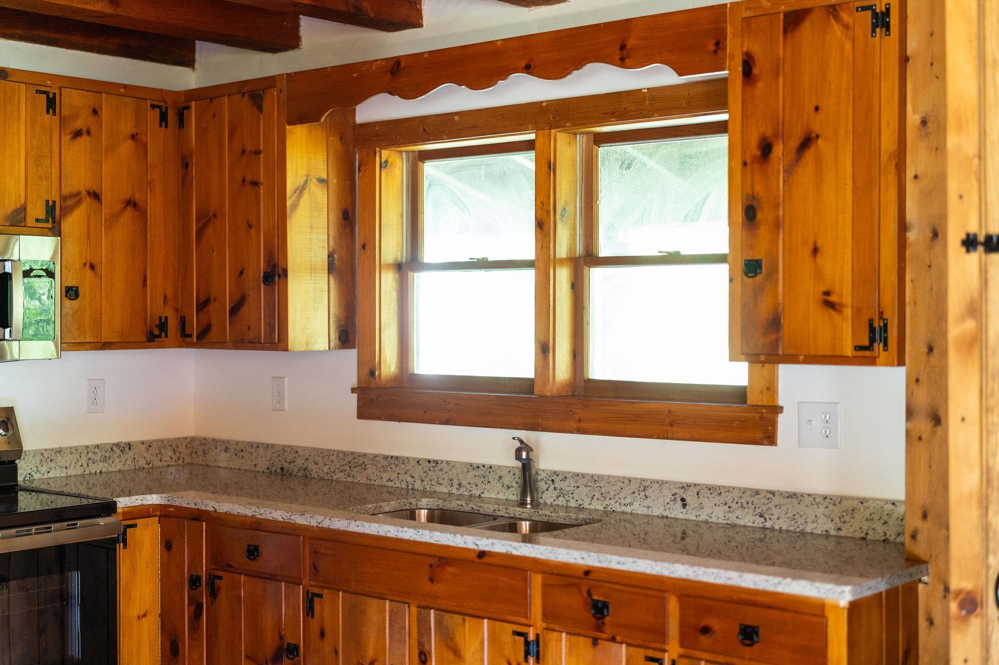 188 River Rdg Road Verona, VA 24482 - Photo 59 of 64 a bathroom with a granite countertop sink and a mirror