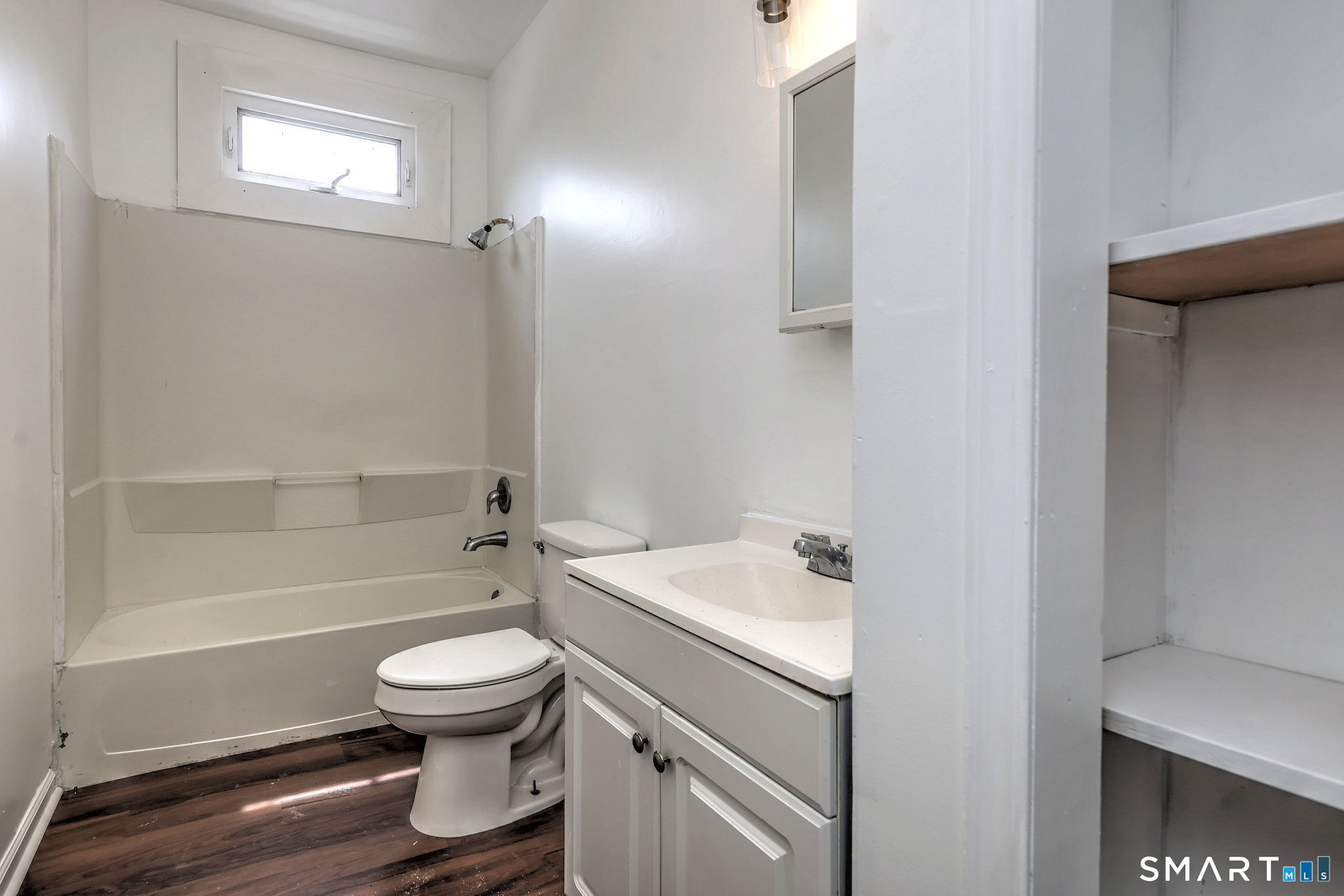 483 Ferry Street, Unit 1 New Haven, CT 06513 - Photo 33 of 33 a bathroom with a sink a toilet and shower