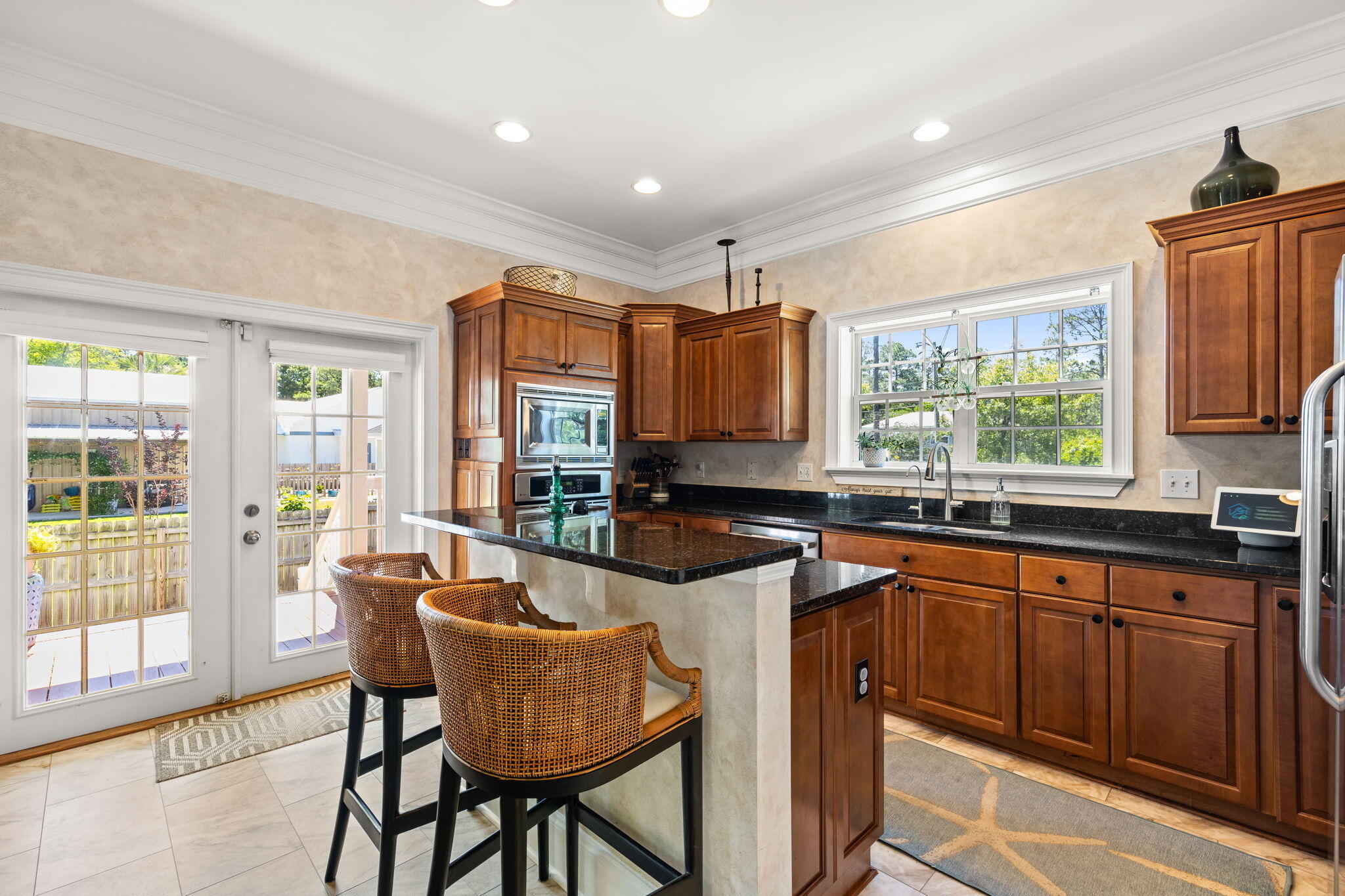 834 Church Street Santa Rosa Beach, FL 32459 - Photo 13 of 42 Kitchen w/ Island and Additional Dining