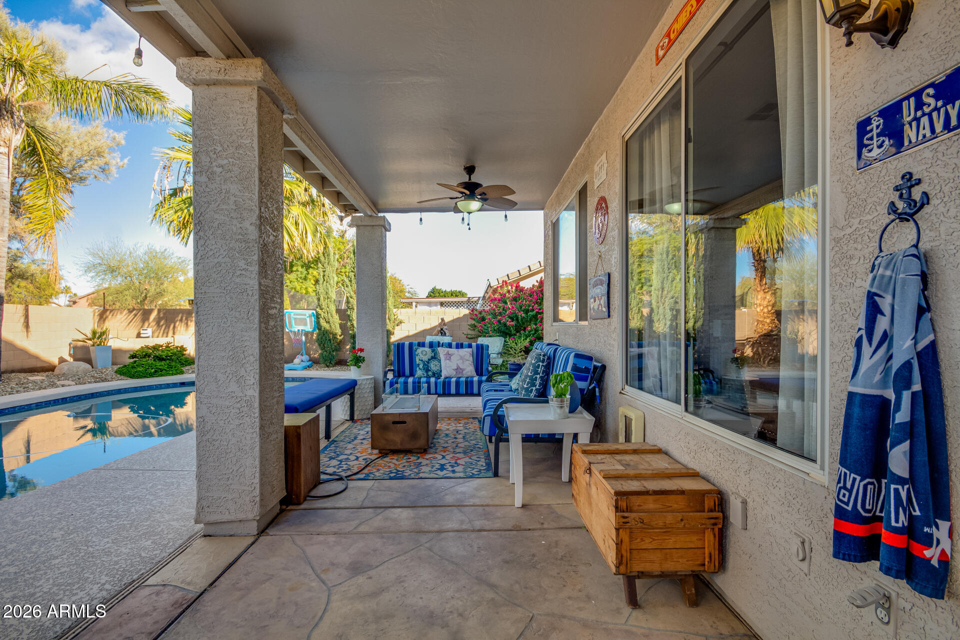 240 East Gail Court Gilbert, AZ 85296 - Photo 40 of 49 a outdoor living space with furniture