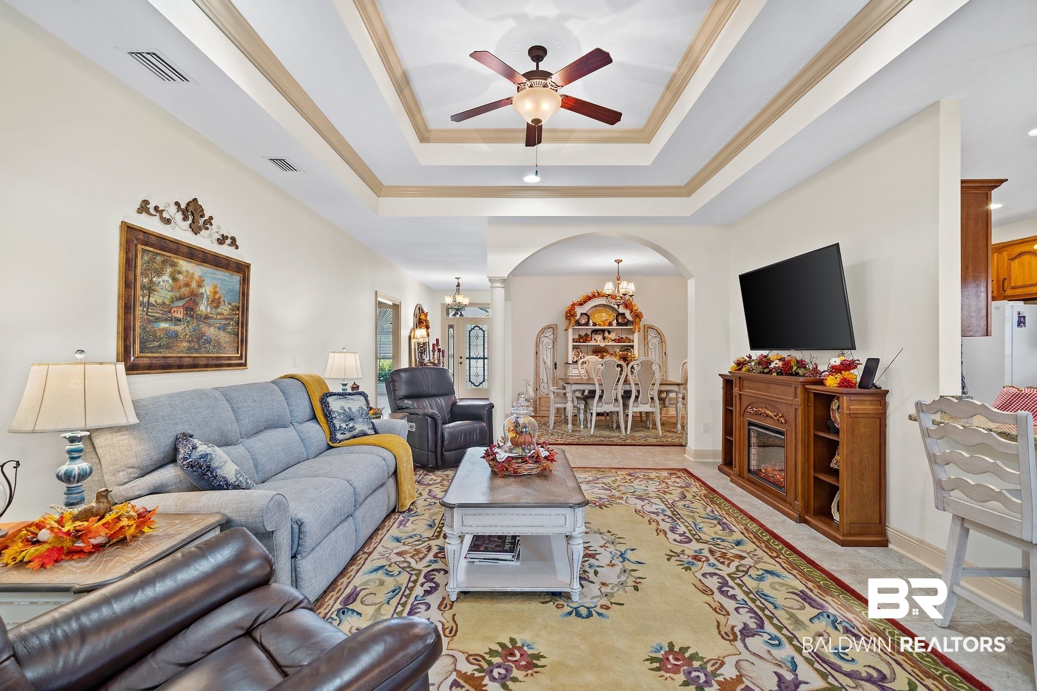 22665 Nana Loop West Silverhill, AL 36576 - Photo 8 of 25 Living Room to Dining Roo