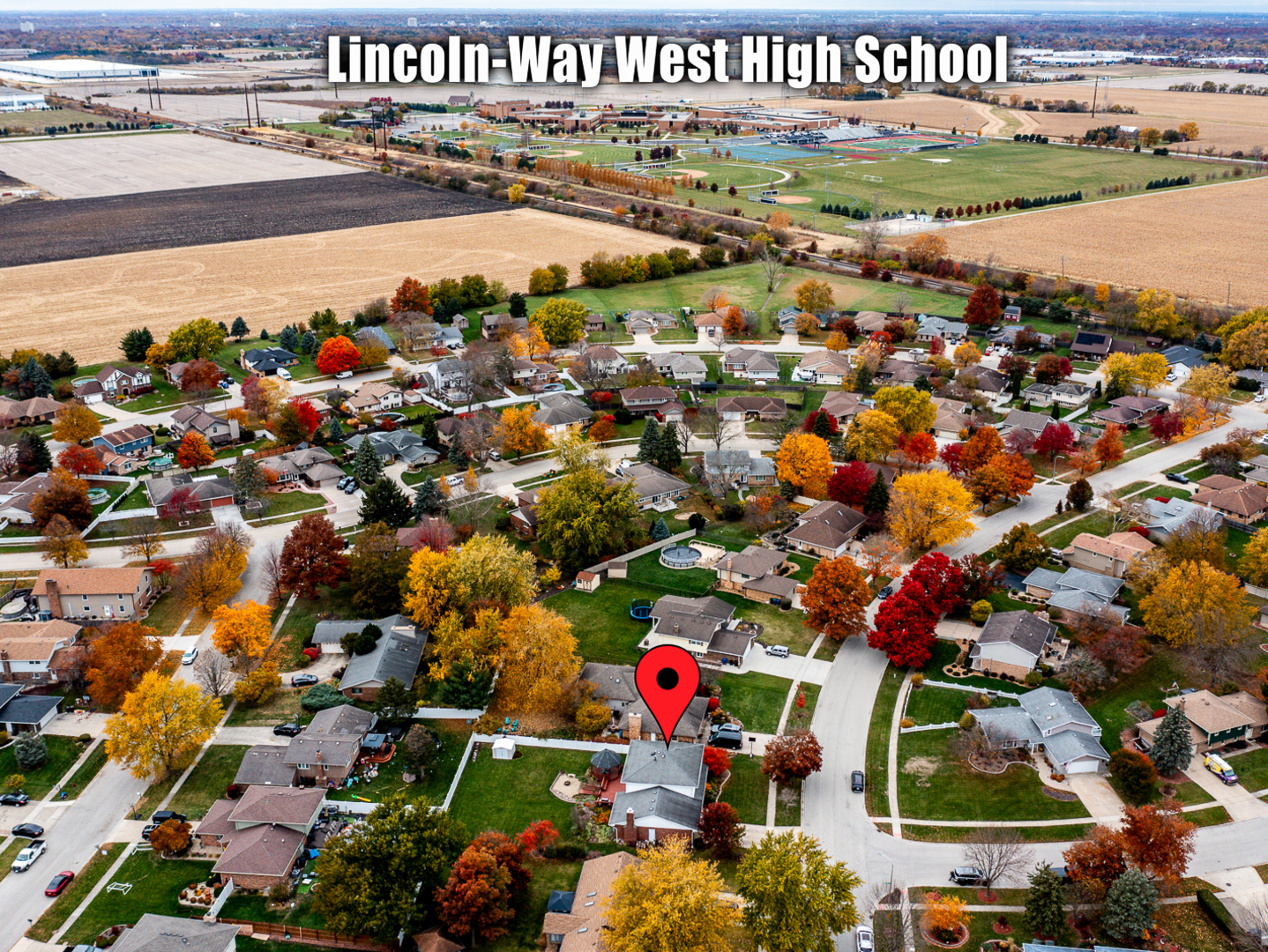 1525 Cimarron Drive New Lenox, IL 60451 - Photo 38 of 41 a view of a city