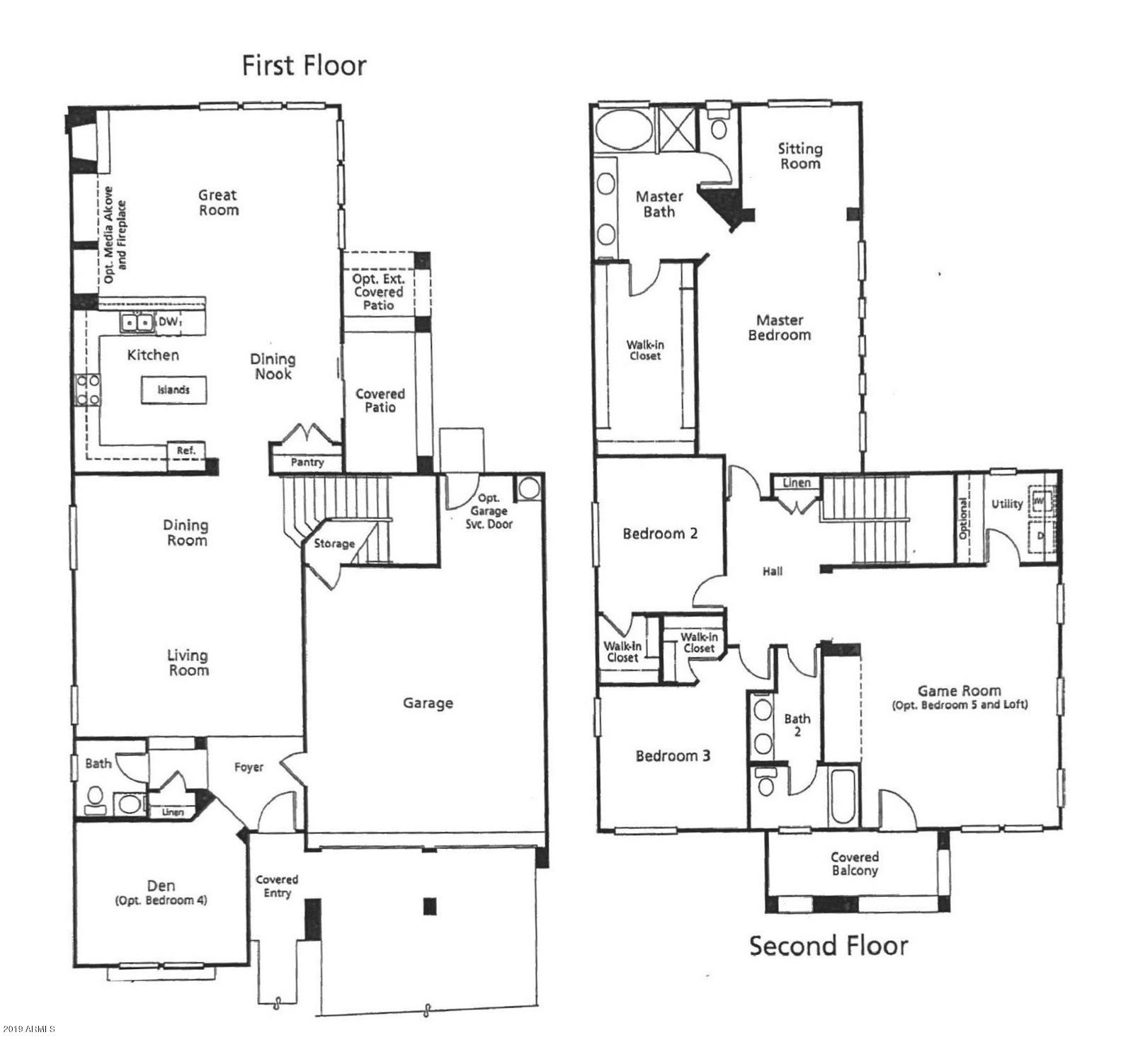 3101 South Joshua Tree Lane Gilbert, AZ 85295 - Photo 88 of 88 floorplan