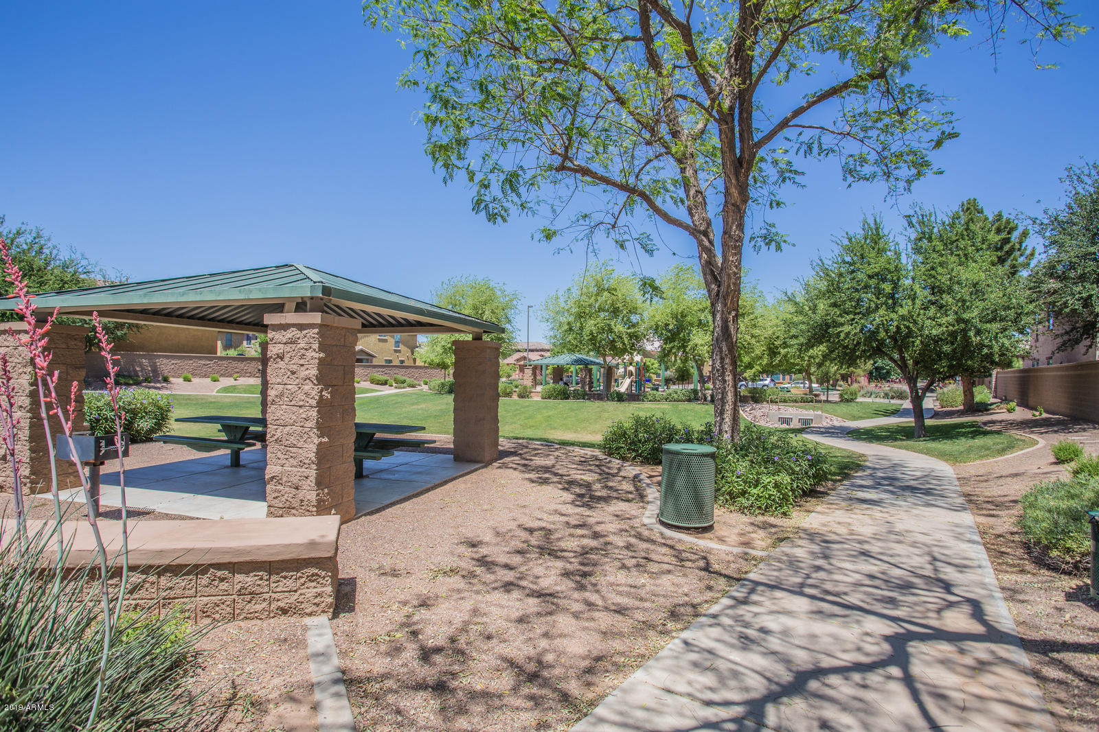3101 South Joshua Tree Lane Gilbert, AZ 85295 - Photo 73 of 88 a view of a garden with patio
