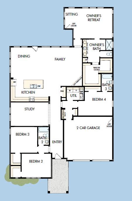 1212 Reserve Lane Awendaw, SC 29429 - Photo 13 of 13 honeysuckle floor plan