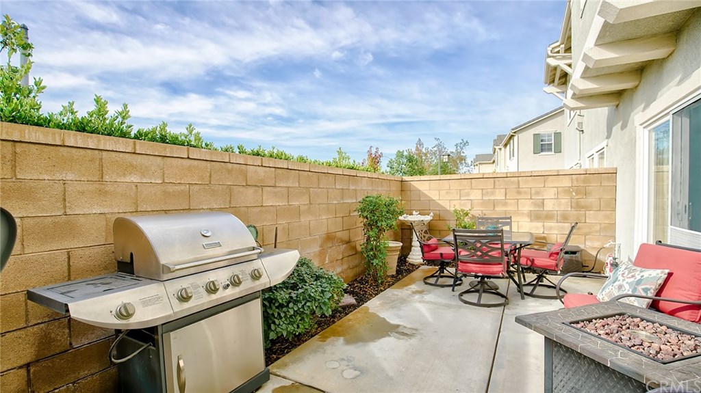 7331 Shelby Place, Unit 23 Rancho Cucamonga, CA 91739 - Photo 26 of 48 a view of barbeque area with seating area