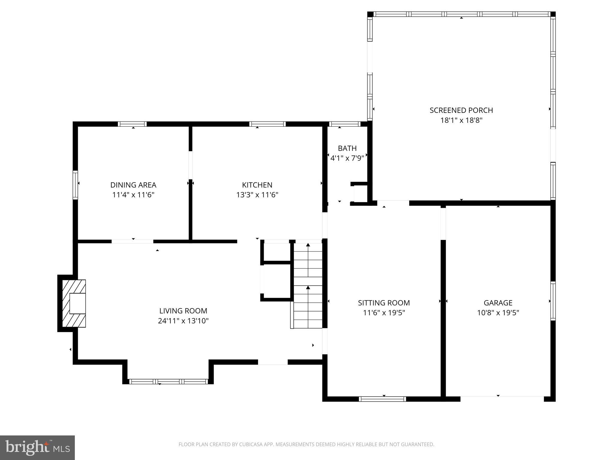 437 Appletree Road Camp Hill, PA 17011 - Photo 47 of 50 1st Floor Floor Plan