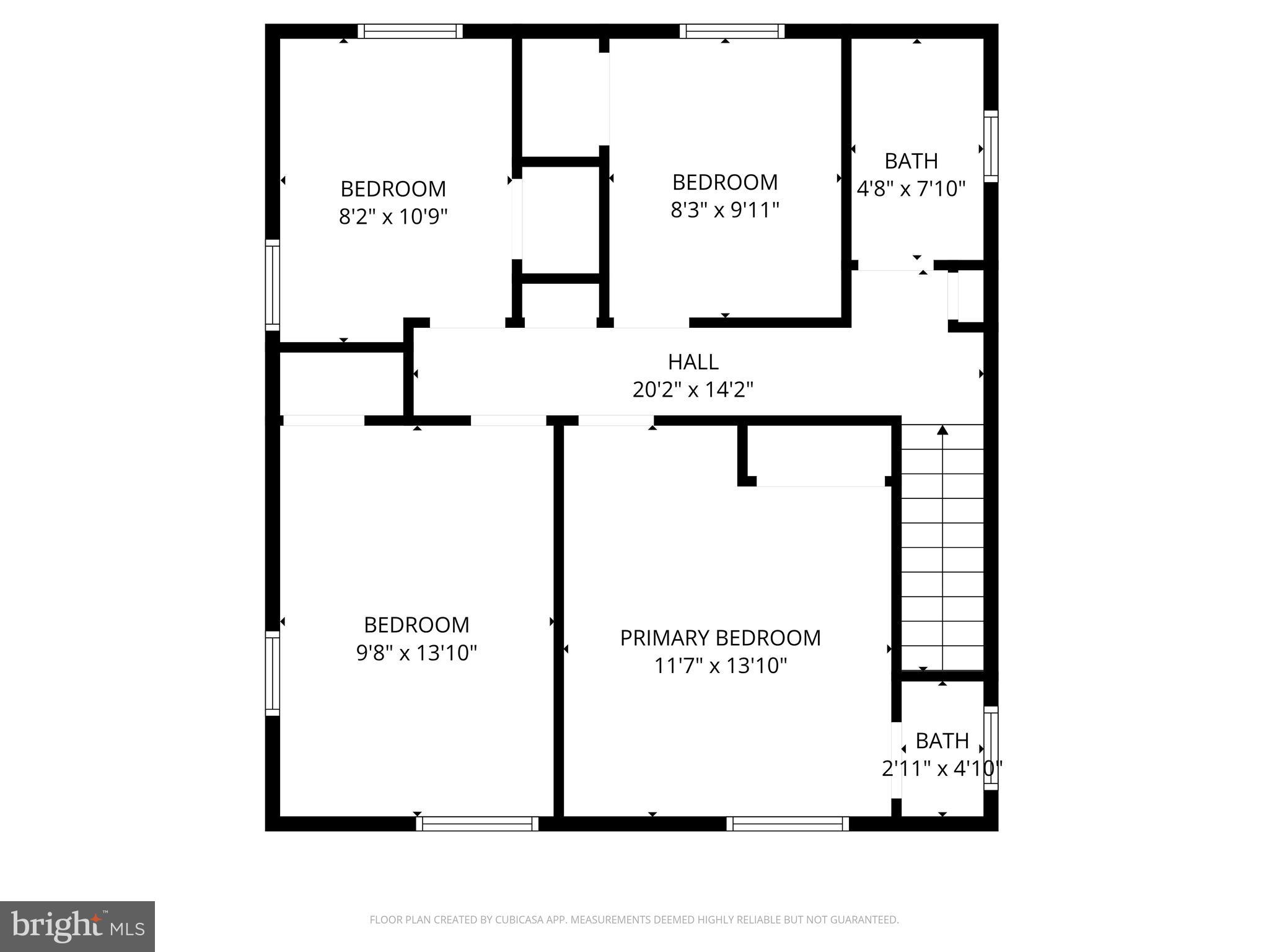 437 Appletree Road Camp Hill, PA 17011 - Photo 48 of 50 2nd Floor Floor Plan