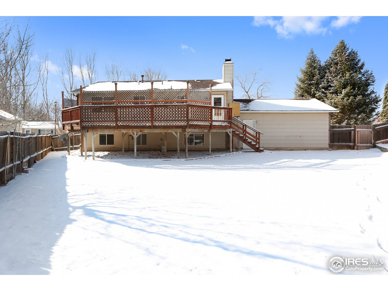2208 Antelope Road Fort Collins, CO 80525 - Photo 16 of 16 Back of home