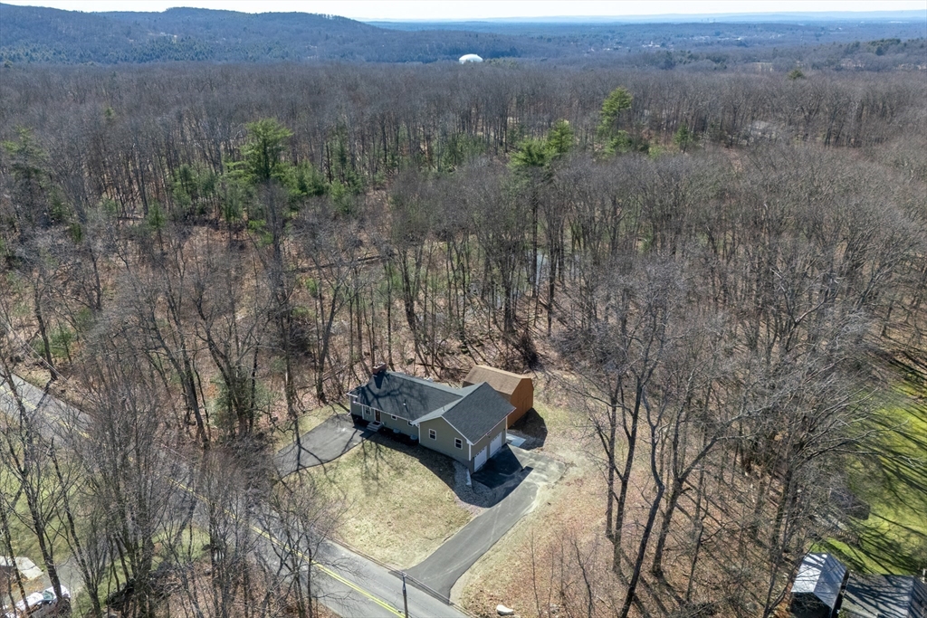 224 Three Rivers Road Wilbraham, MA 01095 - Photo 3 of 26 a view of backyard with outdoor space and trees