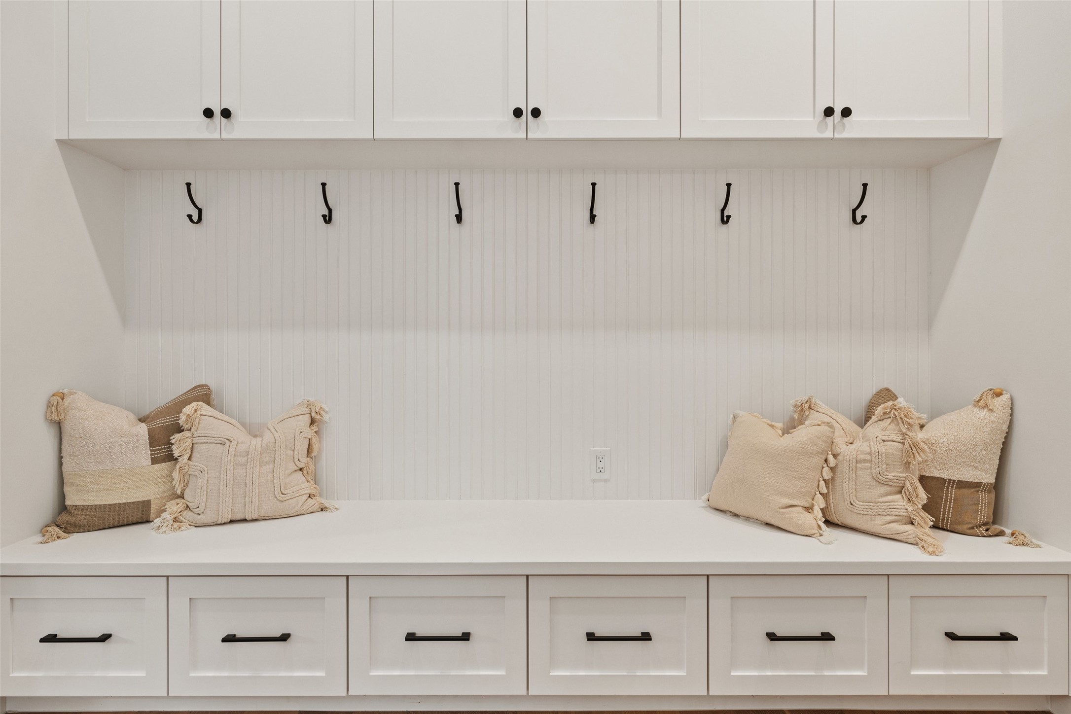 17212 Morning Grove Lane Austin, TX 78738 - Photo 28 of 38 a view of white cabinets and a wooden floor