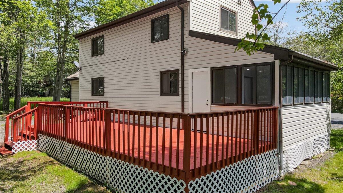 7198 Rimrock Drive Tobyhanna, PA 18466 - Photo 38 of 38 a view of a wooden house