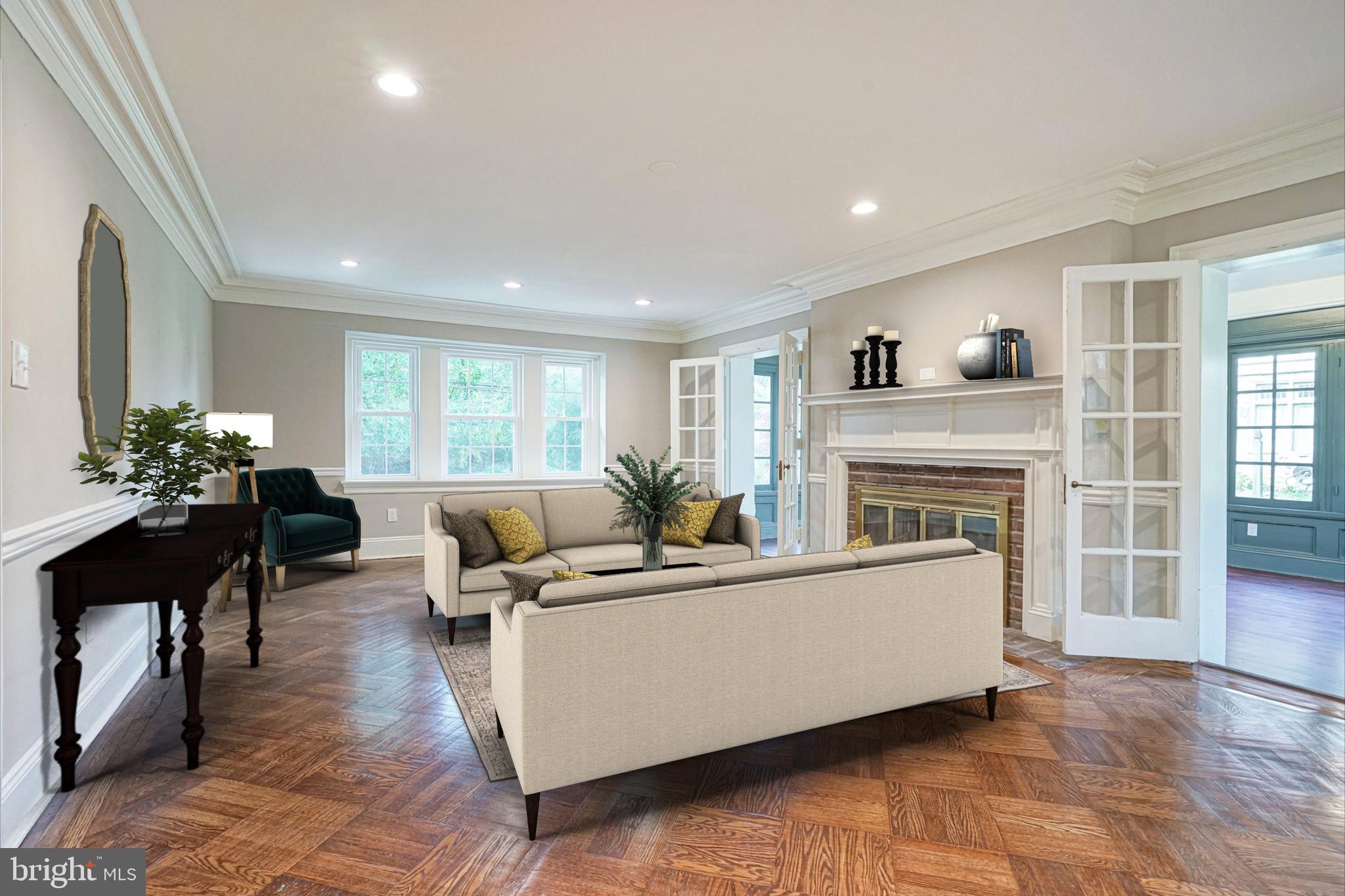 12 Merion Road Merion Station, PA 19066 - Photo 11 of 30 Living Room
